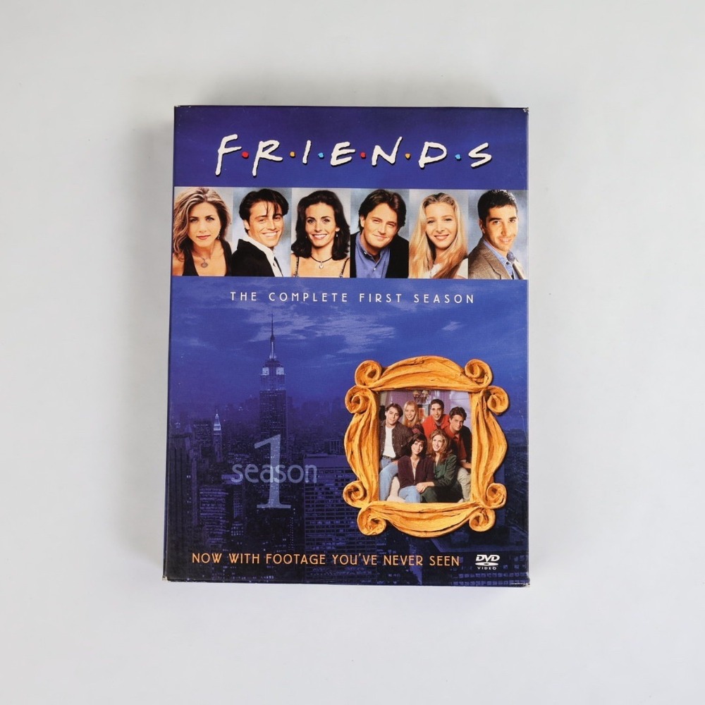 Friends The Complete First Season 1 DVD 4-Disc Set 2002 Warner Bros 587 Mins
